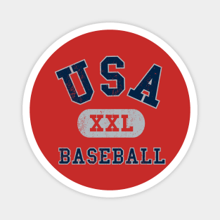 USA Baseball III Magnet